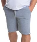 Bermuda Masculina Moletom Plus Size Select Cinza