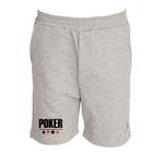 Bermuda Masculina Moletom Poker Macia Academia Casual - Ragor