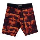 Bermuda mcd masculina original digital skull preto