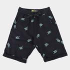 Bermuda Moletom Infantil Lemon Chil Dude Masculina