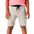 Bermuda Moletom Infantil Para Crianças Shorts Masculino Do 06 Ao 16