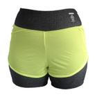 Bermuda Oakley Trn Vapor 2IN1 Shorts 5.0 Feminino - Cinza e Verde