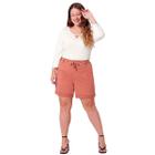 Bermuda Plus Size Sarja Meia Coxa 20396