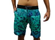 Bermuda Praia Boardshort Smoke Flower