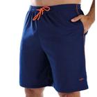 Bermuda Shorts Calçao Elite Masculino Academia Futebol Esportivo P-GG Plus Size 2 bolsos e Cordão