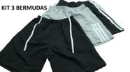 Bermuda Shorts Masculinos Tamanhos 38 ao 44 : Academia, Esporte, Praia e Lazer