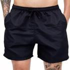 Bermuda Tactel Liso Short Mauricinho Liso Básico Tactel