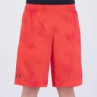 Bermuda Under Armour Tech Printed Vermelha