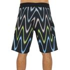 Bermuda Volcom Distort Stripe Masculina Preto