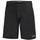 Bermuda Walk Quiksilver Hybrid Solid Preta