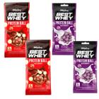 Best Whey Protein Ball Delicioso e proteico Snack 4X 30g