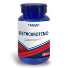 Betacaroteno Sanar - Fonte de Vitamina A - 60 Cápsulas