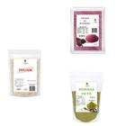 Beterraba 500g, Moringa 500g e Psyllium 500g - Vila Natural