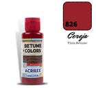 Betume Acrilex Color 60ml 826 Cereja