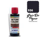 Betume Acrilex Color 60ml 936 Gris de Payne