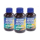 Betume Solúvel Em Água Acqua Betume 100ml Acrilex Kit C/3