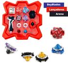 Beyblade Arena Storm Gyro + 3 BeyBlade + Lançadores Brinquedos Menino - Online