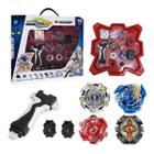 Beyblade Arena Storm Gyro + 4 Beyblade + 2 Lançadores