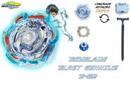 Beyblade Burst B-89 Blast Jinnius.5G.GR + Lançador Pequeno - Chic