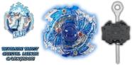 Beyblade Burst Cristal Luinor + Lançador Beyblade Burst Promo