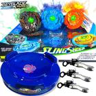 Beyblade Burst Element X - Arena de Batalha - 3 Lançadores - Hasbro