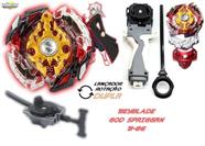 Beyblade Burst God Spriggan 2 Lançador Grip Beyblader Shu - Tornado Gyro