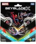 Beyblade X Marvel Homem Arranha Versos Venom C/2un - Hasbro