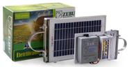 Bi eletrificador solar bateria integrada zebu zs20 20km choque cerca eletrica