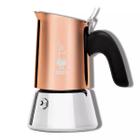 Bialetti Máquina de espresso, fogão de aço inoxidável com 6 xícaras, Venus e prata, Vênus Nova