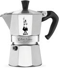 Bialetti - Moka Express: Cafeteira Moka Pot 12 xícaras (650 ml - 670 ml), alumínio, prata