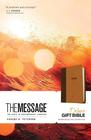 Bible NavPress The Message Deluxe Gift Bible Leather Brown