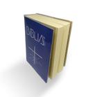 Biblia Catolica Simples Azul De Aparecida Grande 19cm