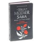 Bíblia Da Mulher Sábia De Estudo ARC Letra Grande Capa Luxo Preta