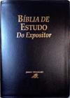Bíblia de Estudo do Expositor - Preta - Editora Sbb