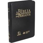 Bíblia de Estudo do Pregador Media com zíper Almeida Revista e Corrigida Versão ARC Palavras de Jesus em vermelho PJV