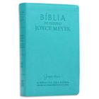 Biblia de estudo joyce meyer nvi letra grande - luxo azul  - joyce meyer - bello