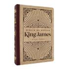 Bíblia De Estudo King James Atualizada Bicolor Vinho C/ Bege - ART GOSPEL