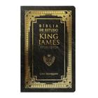 Bíblia de Estudo King James Atualizada Letra Hipergigante Capa Dura Gold