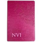 Bíblia de Estudo NVI Letra Normal Capa Luxo Pink