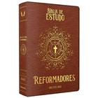 Biblia de estudo reformadores - bkj luxo marrom - BV