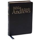 Bíblia De Estudos Andrews Capa Couro Legitimo Preto CPB