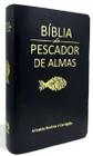 Bíblia do Pescador de Almas ARC Letra Maior Capa Média Luxo Preta