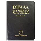 Bíblia e Hinário PRESBITERIANA RA Letra Grande - capa dura preta 14X21CM