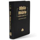 Bíblia e Hinário RA 12x17CM LM - capa macia preta - HINÁRIO PRESBITERIANO