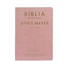 Bíblia estudo JM - Rosa - Grande - Joyce Meyer