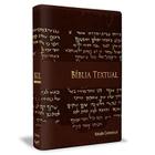 Bíblia Estudo Sagrada Evangélica Textual Contextual BTX Marrom Feminina Masculino BV - BV BOOKS