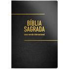 Biblia Extra gigante Semi luxo NVI Preta