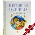 Bíblia Infantil Para Meninos Branca Capa Dura SBN Crianças Infantil Evangélico Filhos Meninos Bebê Cristão Família