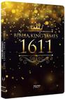Biblia king james 1611 - ultrafina lettering bible coroa - BV FILMS BIBLIA