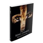 Bíblia King James Atualizada Capa Brochura Masculina Leão Cruz Black com 1664 pags formato 14x21 - BOOK7